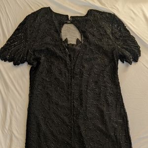 Flapper Girl Vintage Beaded Dress